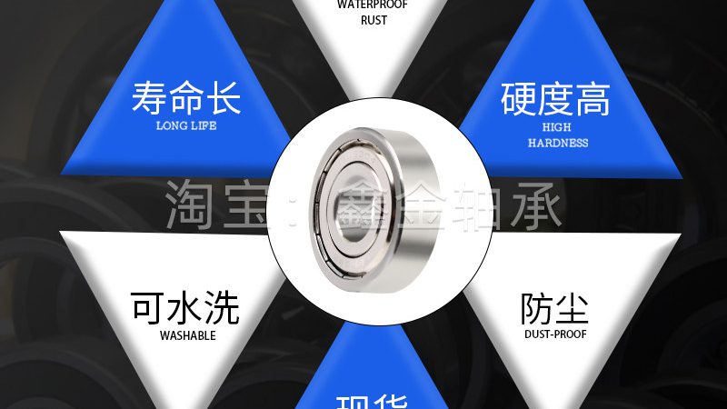 耐腐蚀不锈钢轴承：型号规格解析与应用场景